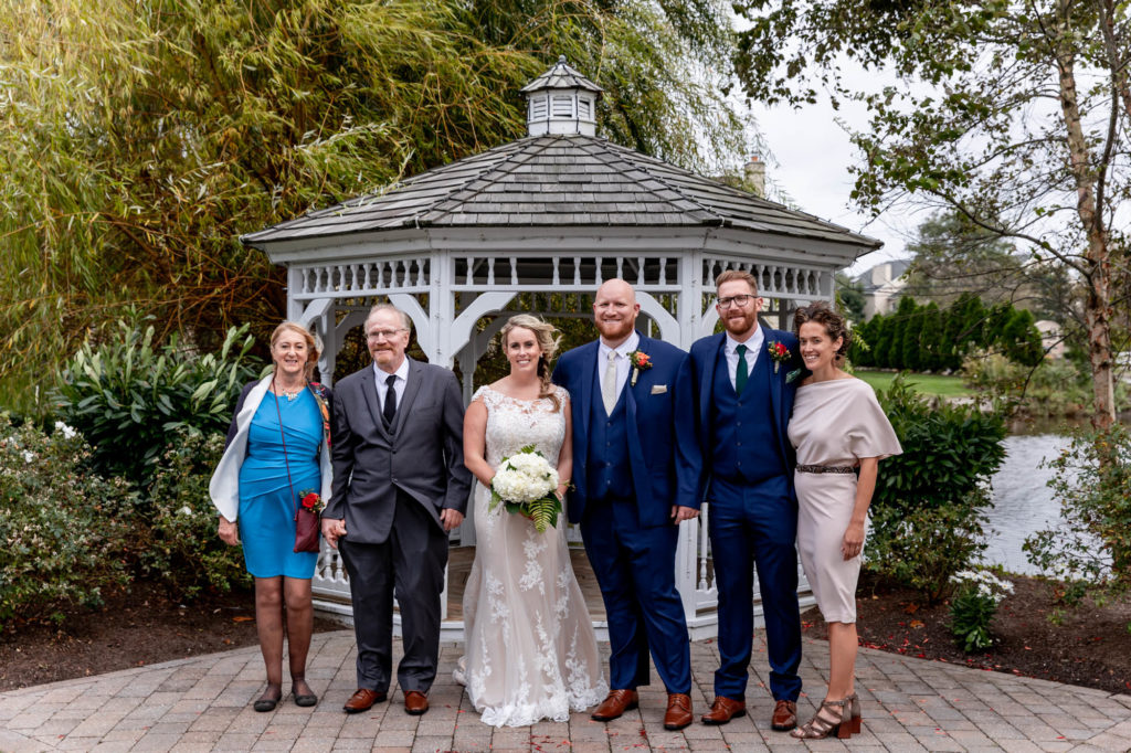 formal photos at a greate bay country club wedding