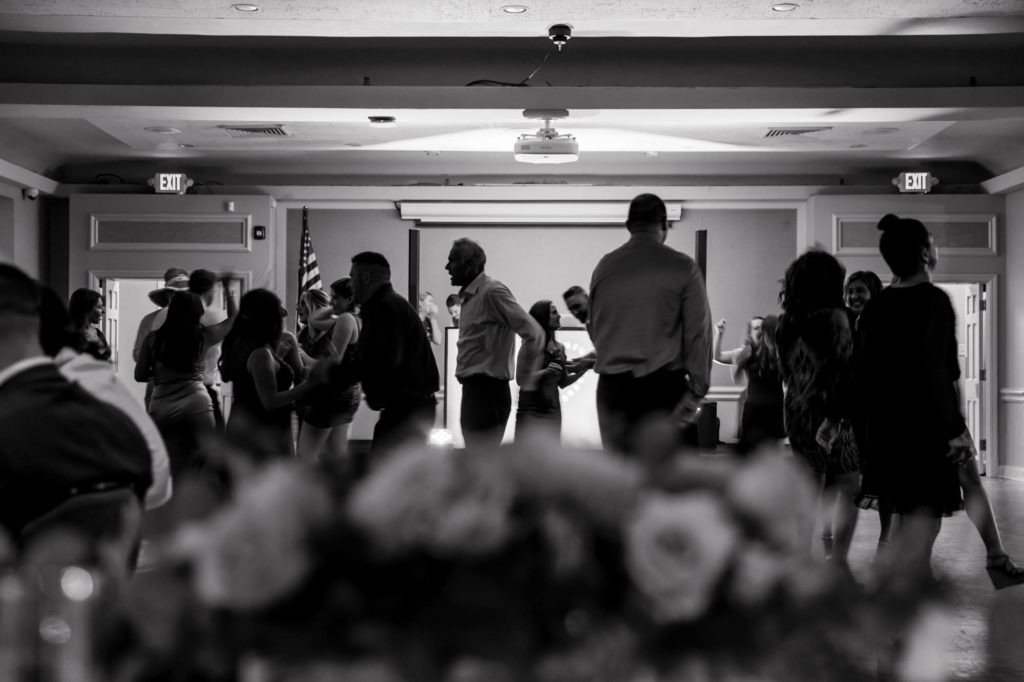 wedding reception at tavistock country club