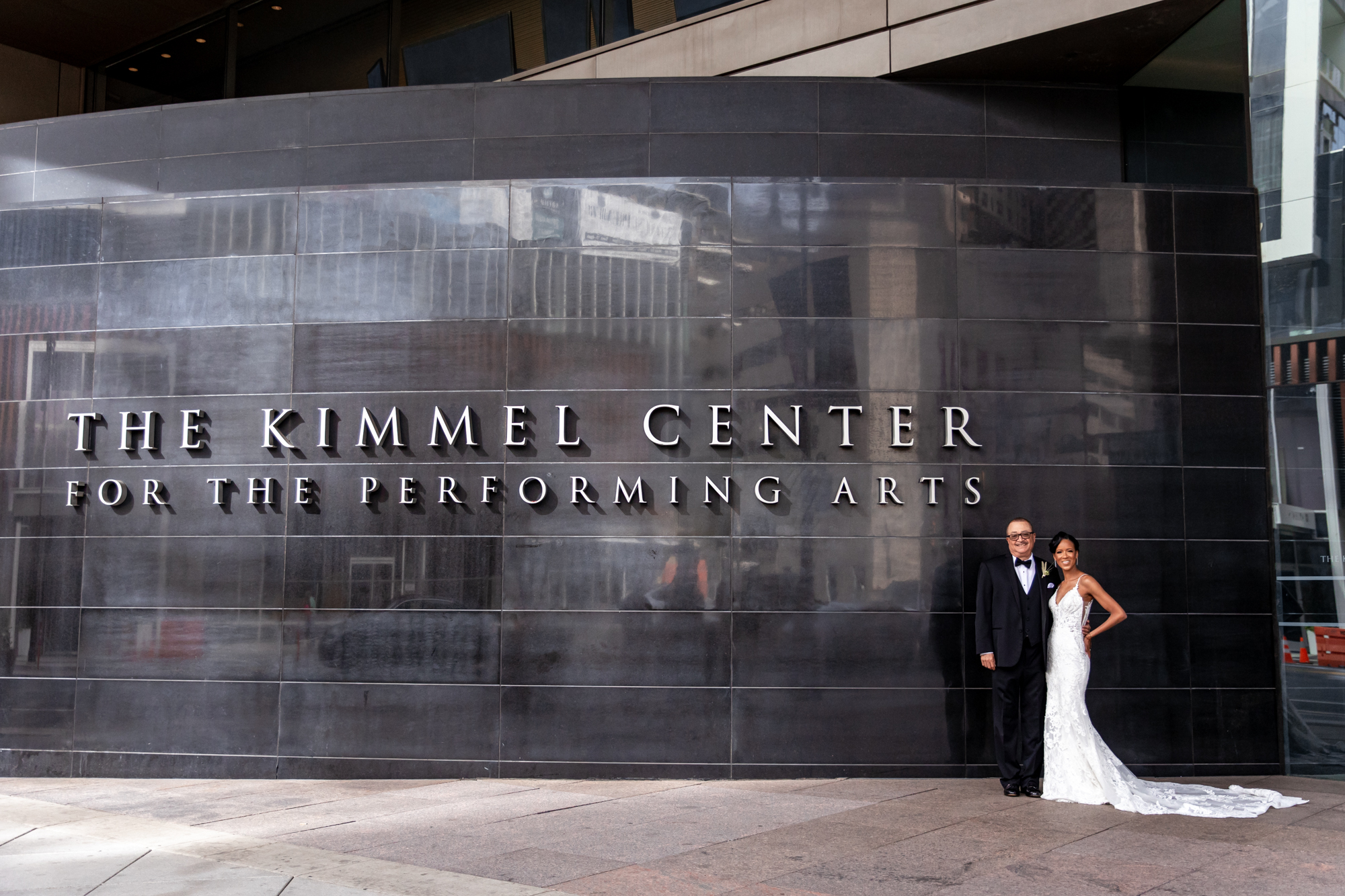 kimmel center wedding photos