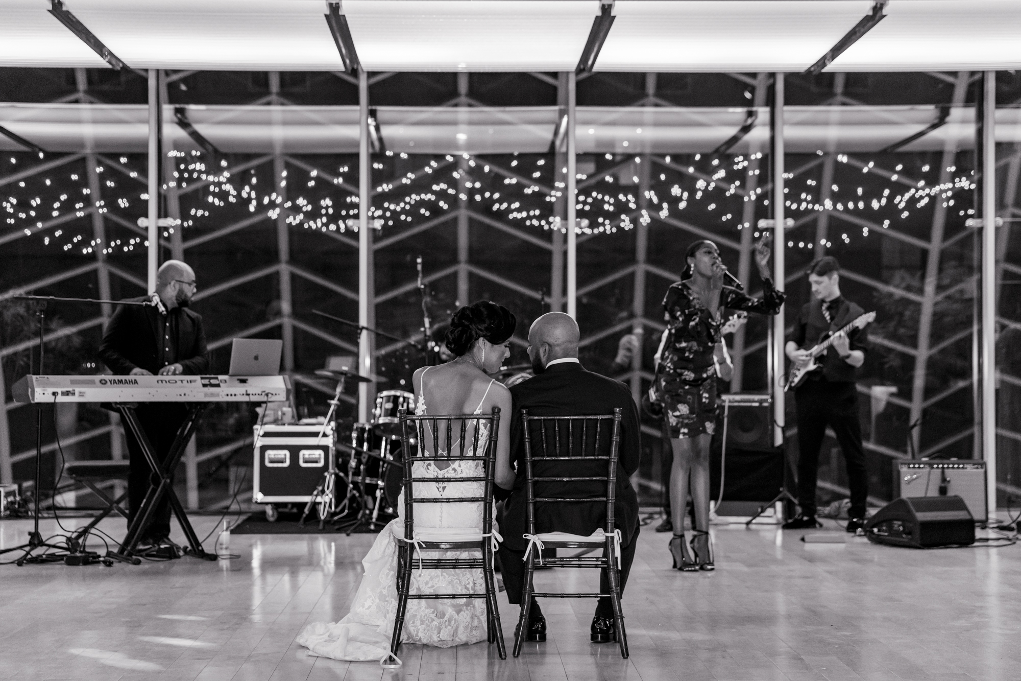 scenes from a kimmel center wedding reception