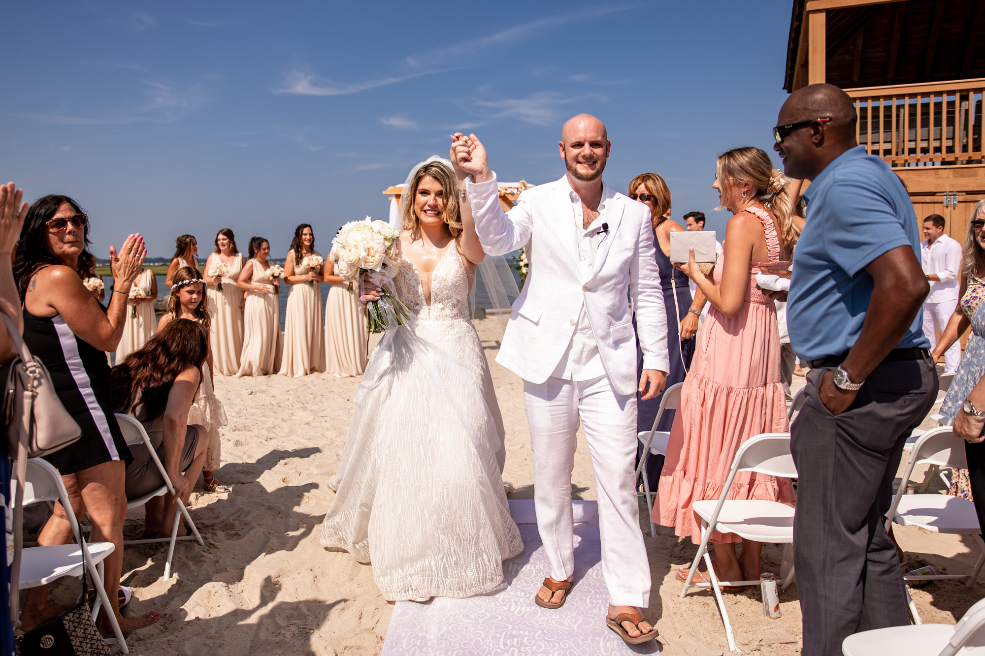 coastal, enchanting rehoboth beach wedding