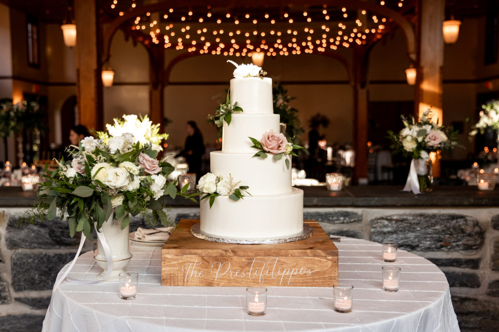 reception details at a knowlton mansion wedding