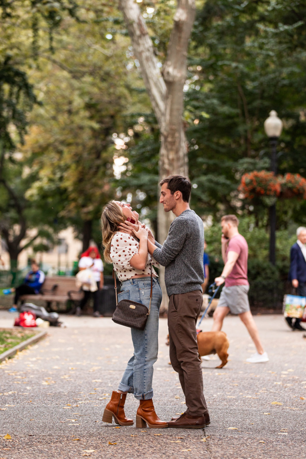 Rittenhouse Square Surprise Proposal | Mark & Ashley ...