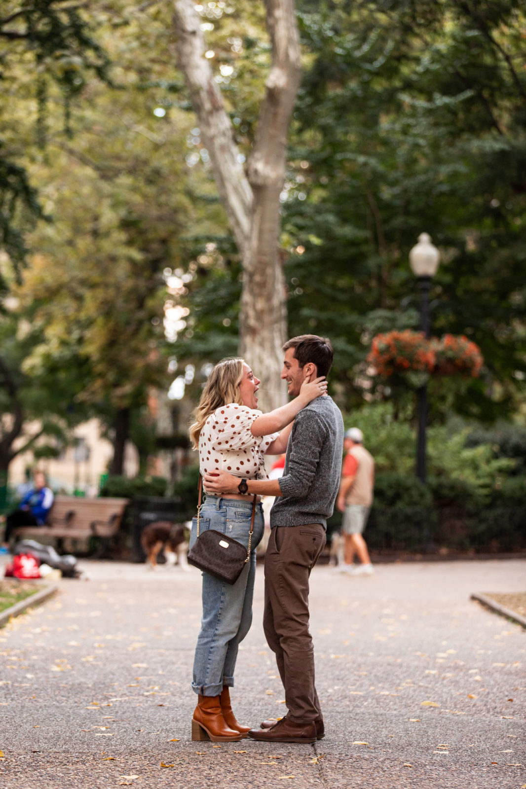 Rittenhouse Square Surprise Proposal | Mark & Ashley ...